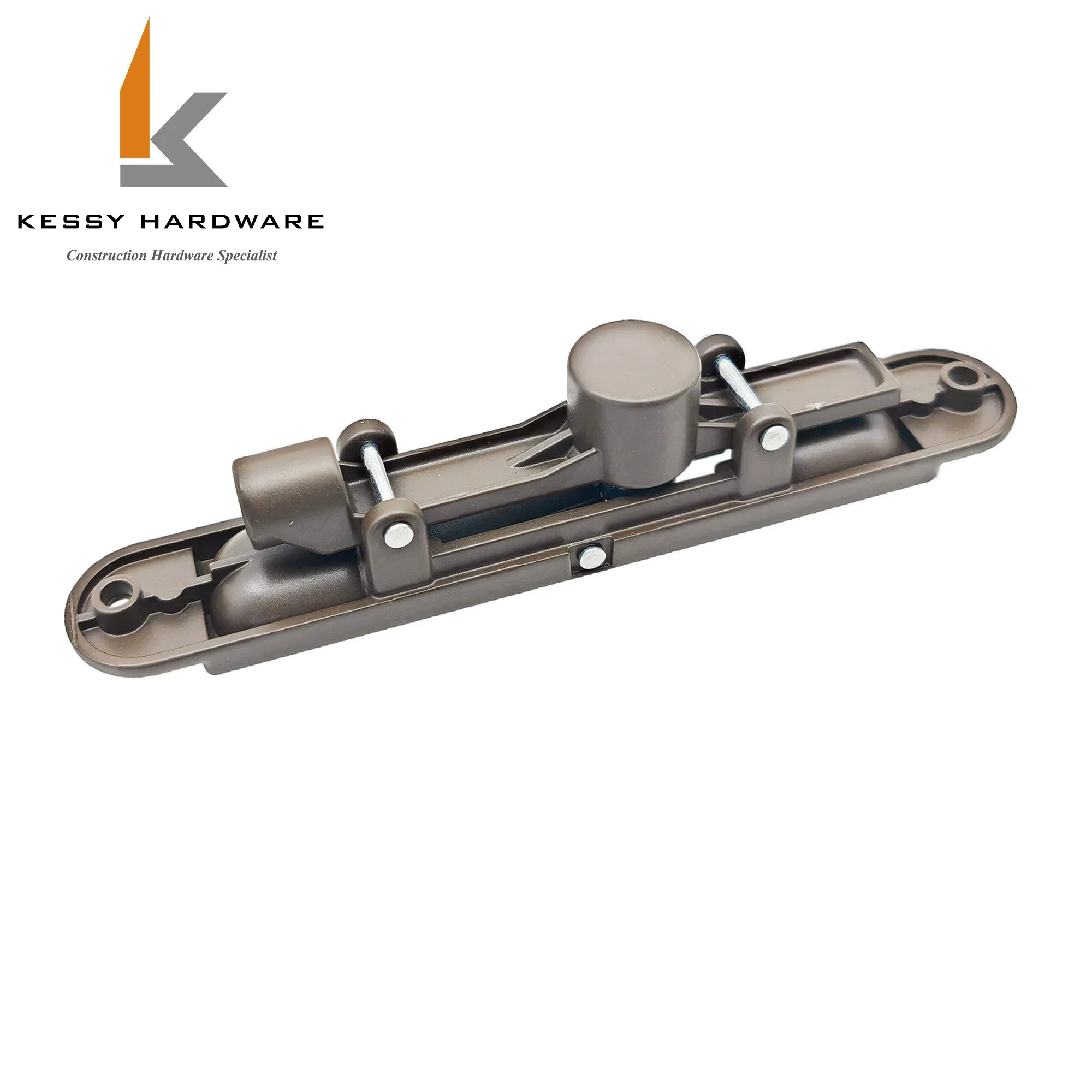 Single Flush Bolt Heavy Duty Zinc Alloy Material with 250mm Threaded Rod and Accessories