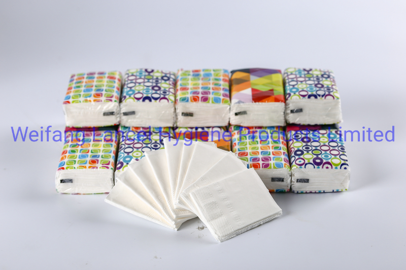 3 Ply Pocket Tissue/Handkerchief Tissue/Facial Tissue/Serviette