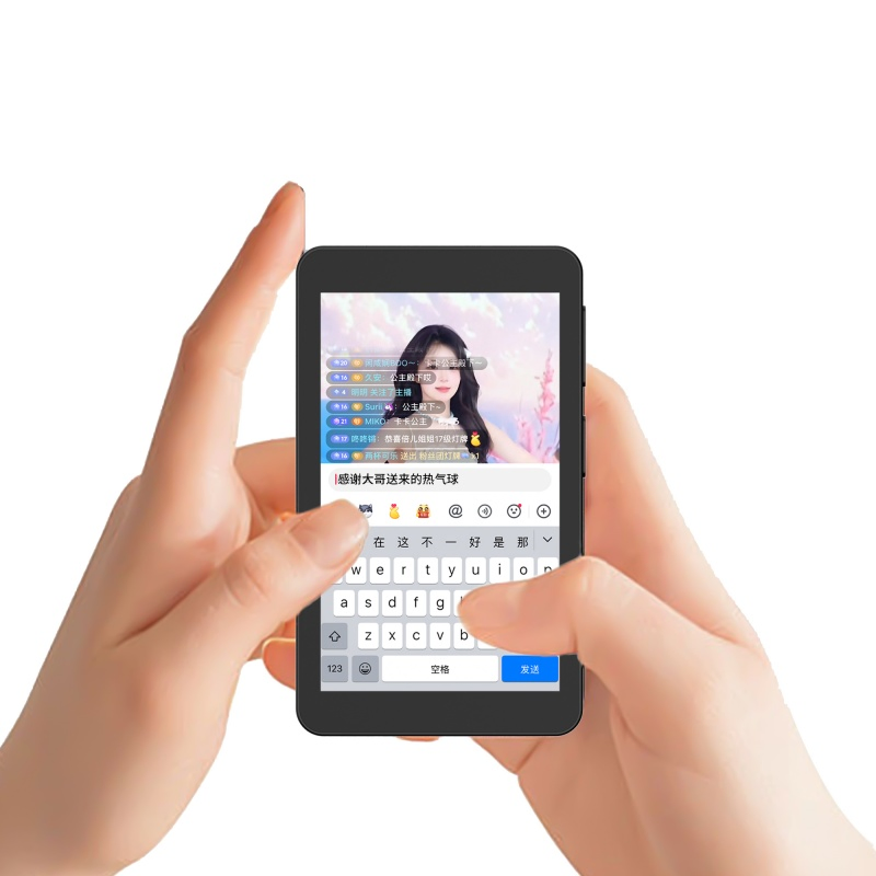 Hot Sale Bracket Projector Screen Wireless Display for Phone Selfie Live Stream Vlogging Screen Magnetic Clip-on Selfie Mirror