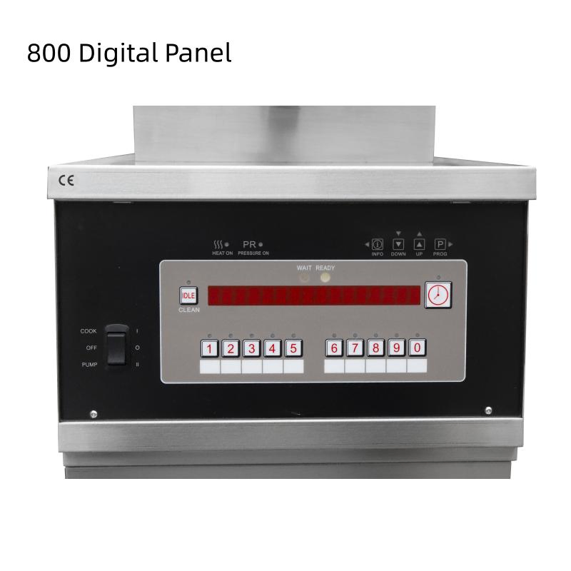 25L Gas Euipment Mcdonald Frying Fast Food Machine Pfg-800 Pressure Fryer