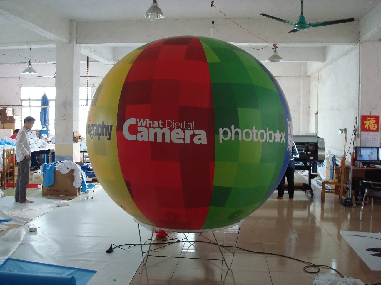 Reusable Inflatable Advertising Balloon for Festivals