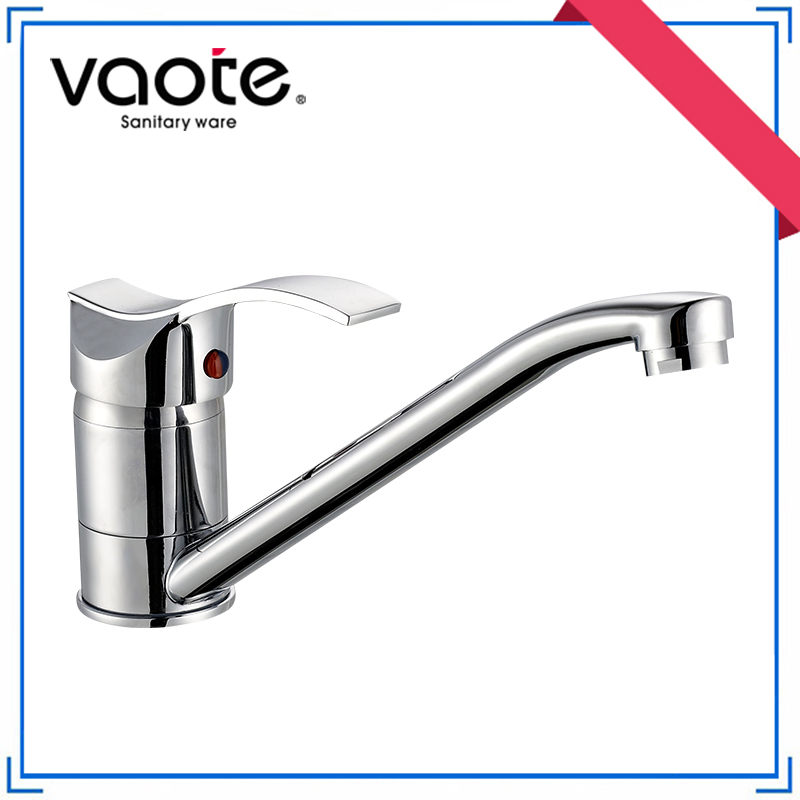 Wholesale High Quality Bathroom Single Lever Chromed Beass Wash (VT 10803)