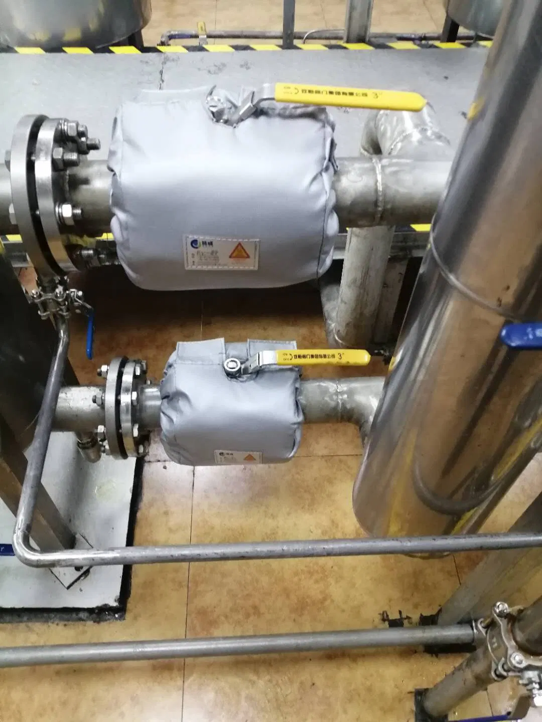 Energy Saving and Environmental Silicone Coating Insulation Cover for Ball Valve
