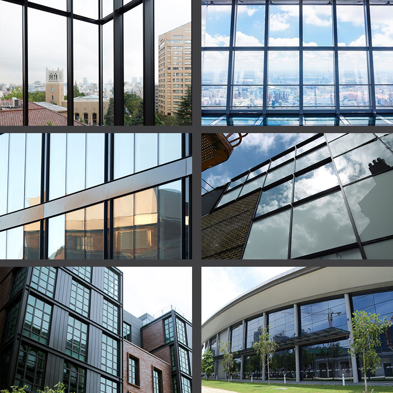 Fashion Tempered Glass Curtain Wall for Decoration