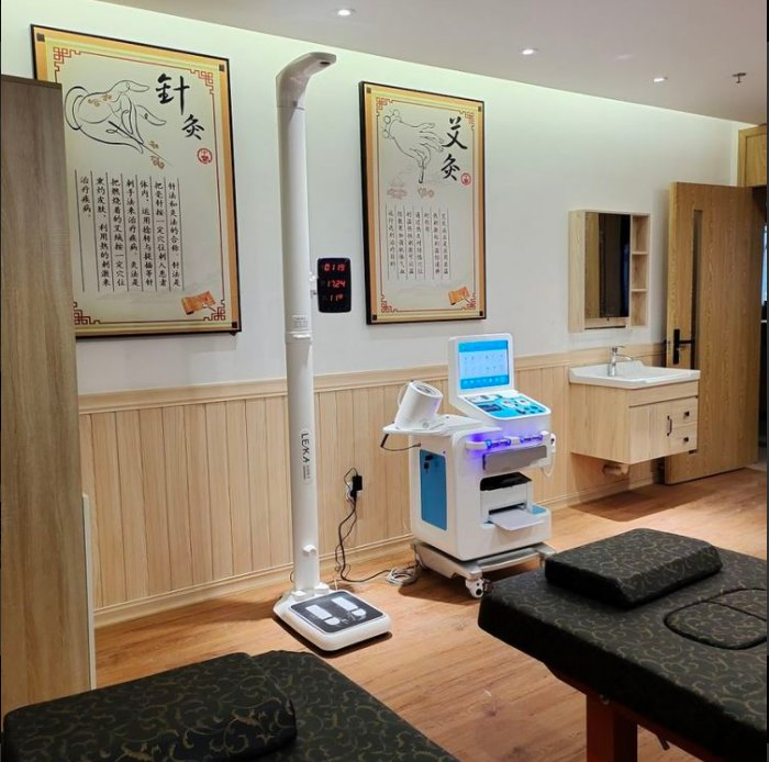 Hw-V6000 Self-Service Health Screening Kiosk Healthcare Kiosk
