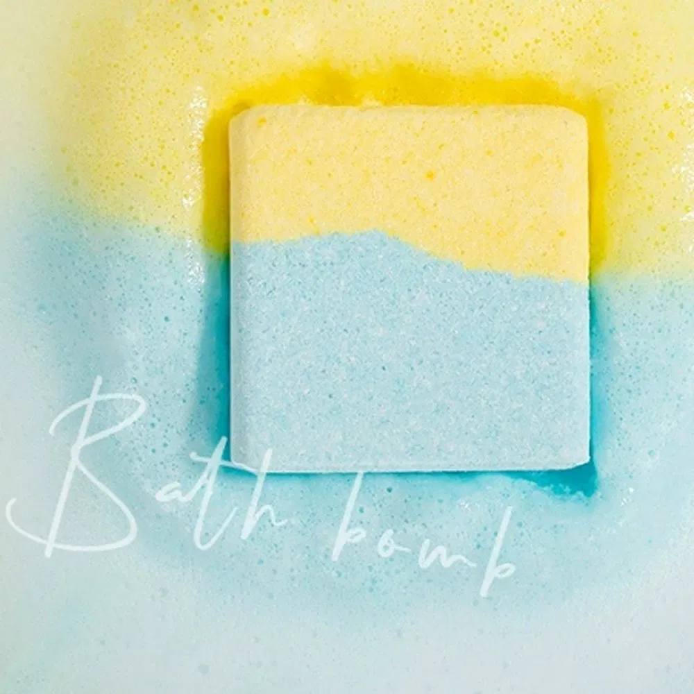 Premium Moisturizing Bath Shower Salt Bomb Used for Self-Care Routine