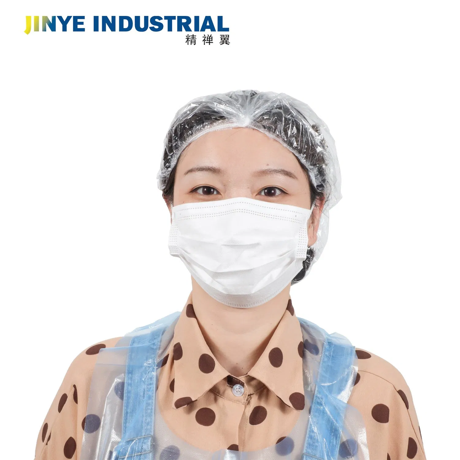 High Quality Elastic PE Disposable Plastic Shower Cap