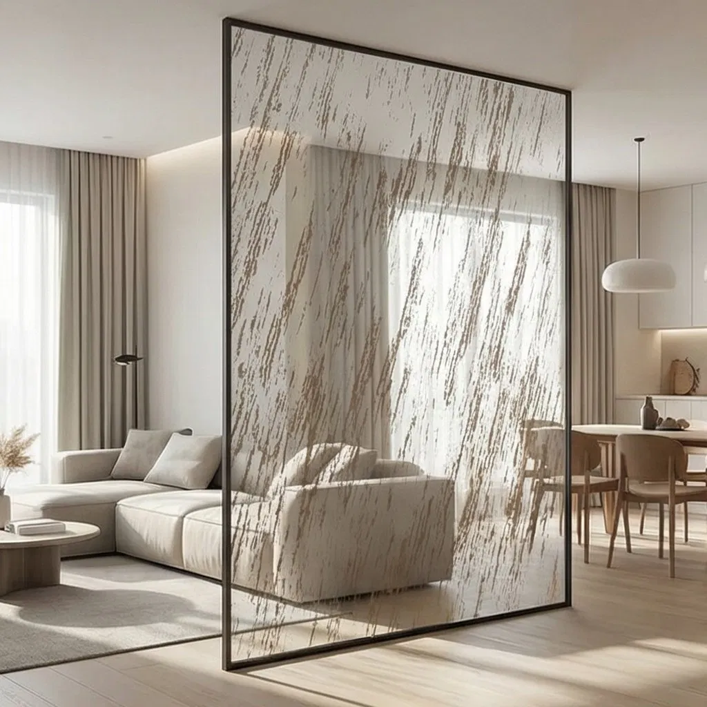 Durable Acid-Teched Glass for Commercial and Residential Use