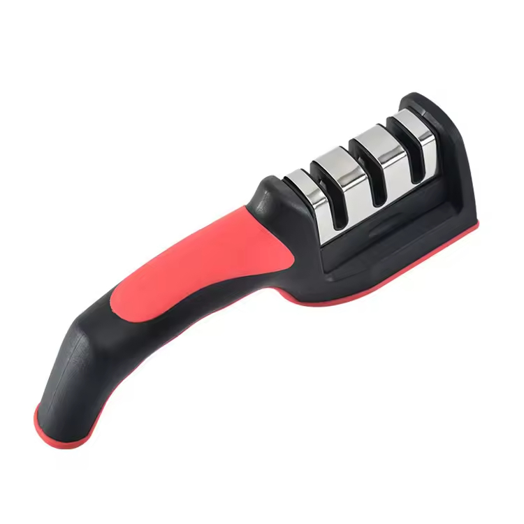 Professional Sharpening Tool Fast Sharpening Knife Scissors Tool Three-Stage Manual Household Knife Sharpener