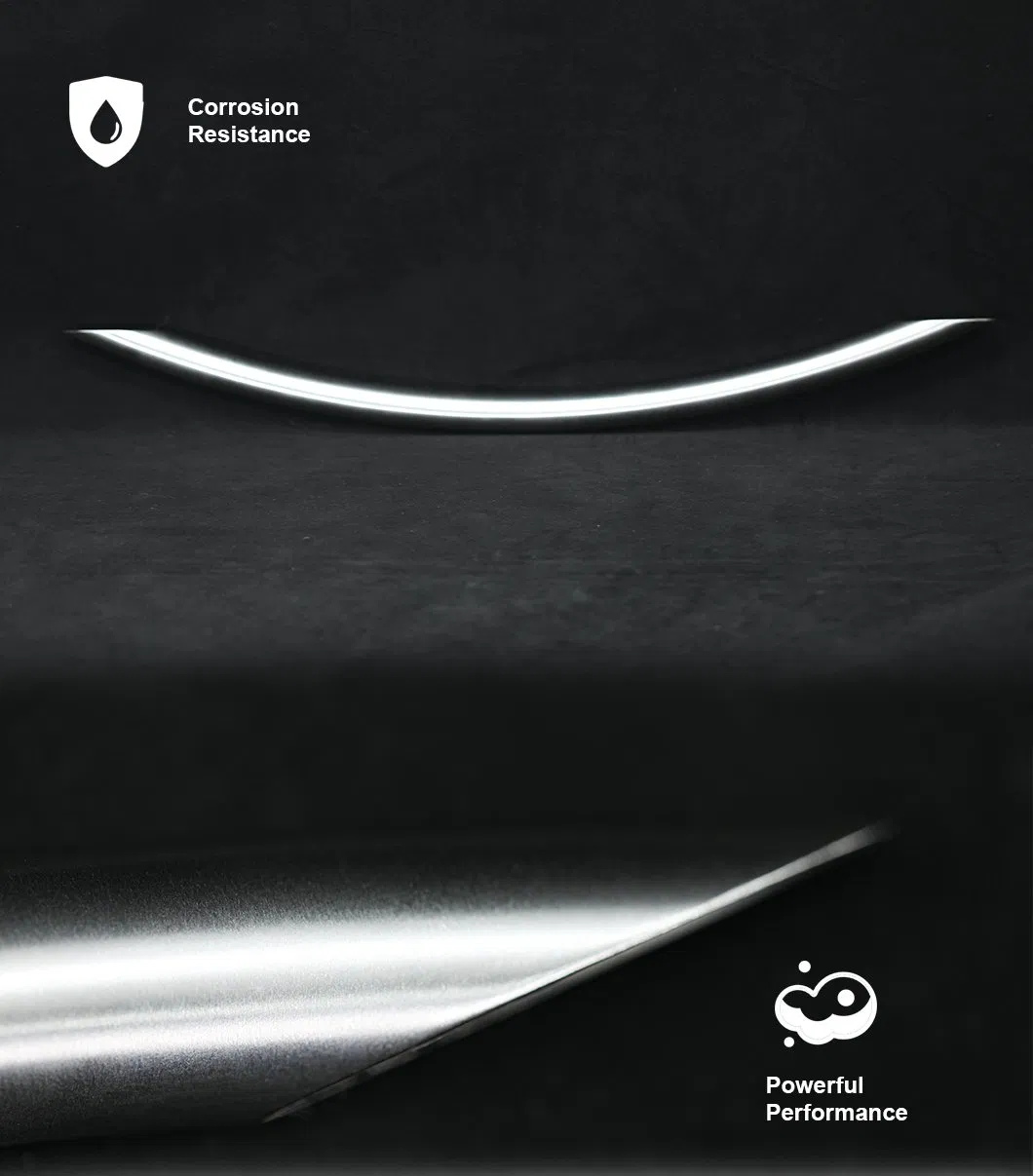 Modern Arch Curved Handle Cabinet Brushed Polished High Quality Handle Cabinet for Cabinet Furniture Handle BBQ Gas Grill Handle