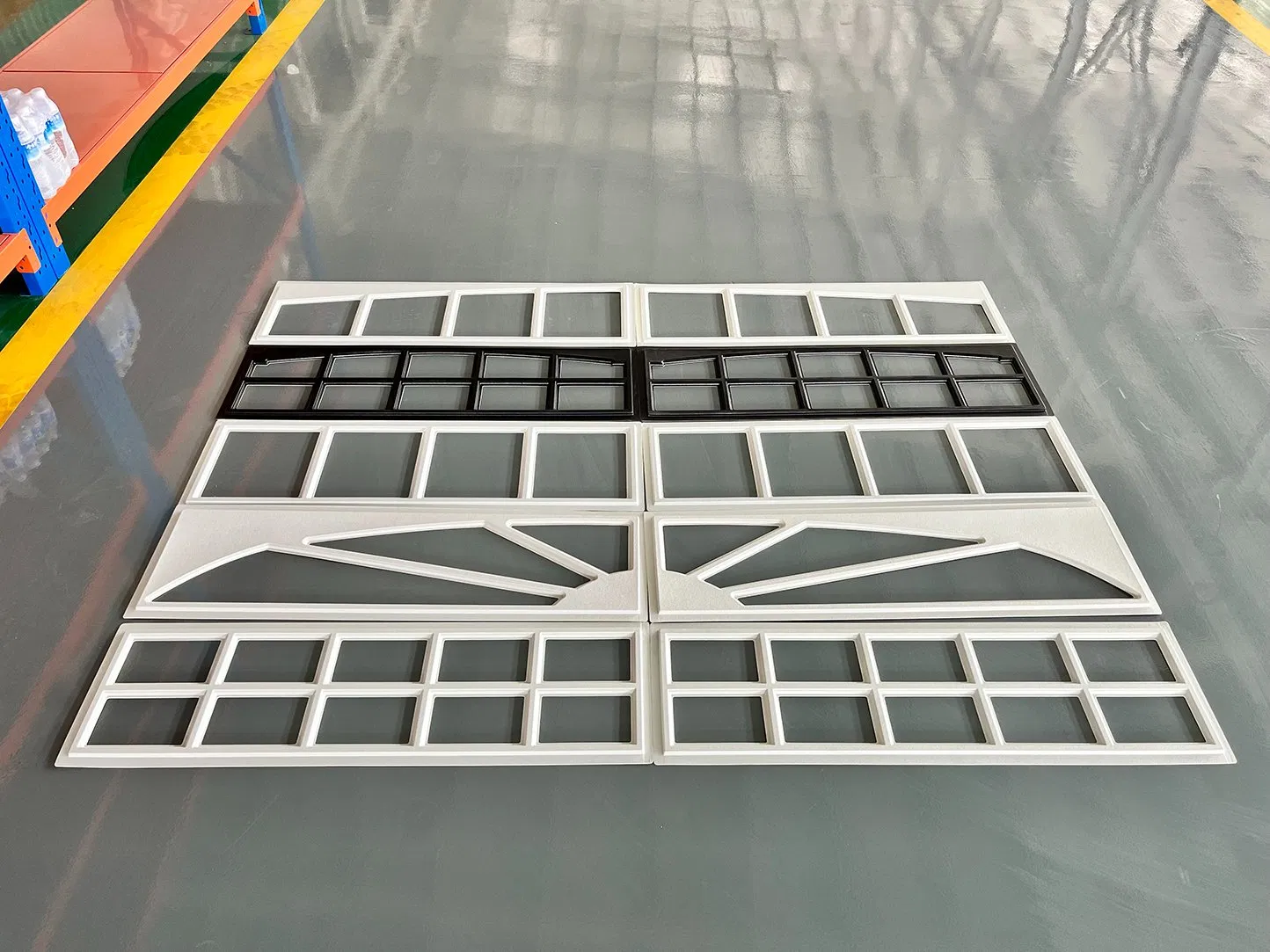 Custom Design Garage Door Window Insert