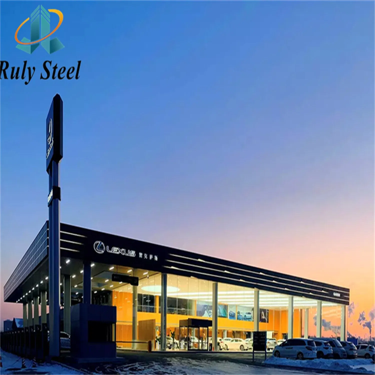 Water Proof Light Prefab Steel Structure Plant/Factory/Workshop/Warehouse