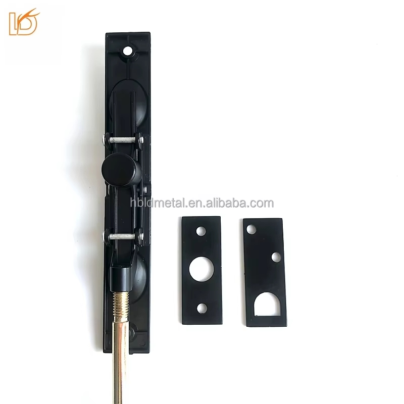 Wholesale Adjustable Black Powder Coated Bolt Door Catch Roller