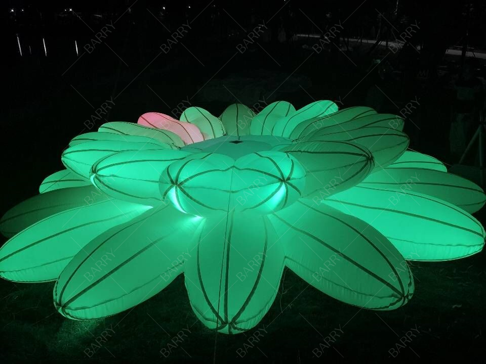 Customizable Lighting Inflatable Flower for Advertising Model