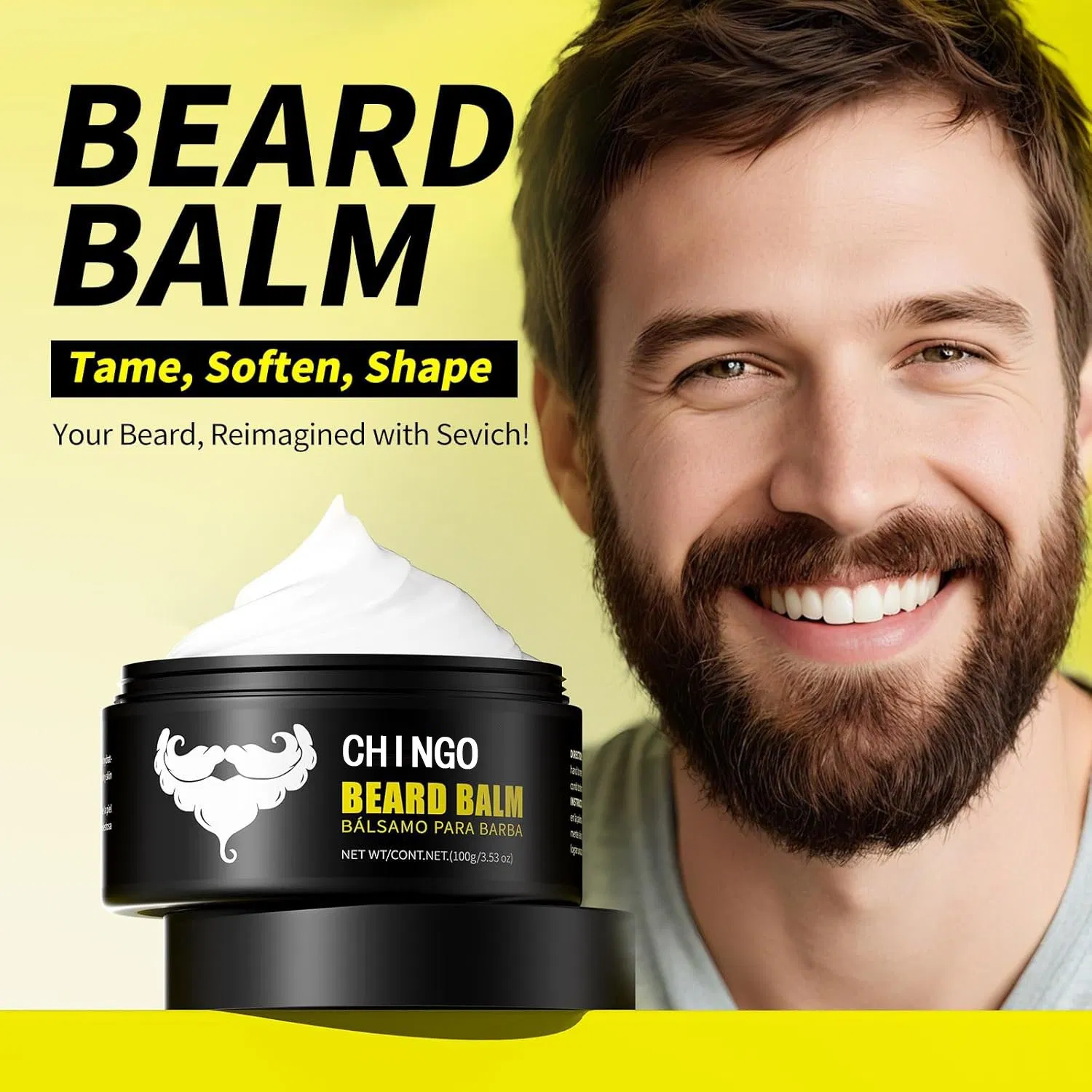 High-Value Beard Balm Simple Apply Delivers Long-Lasting Growth Fast
