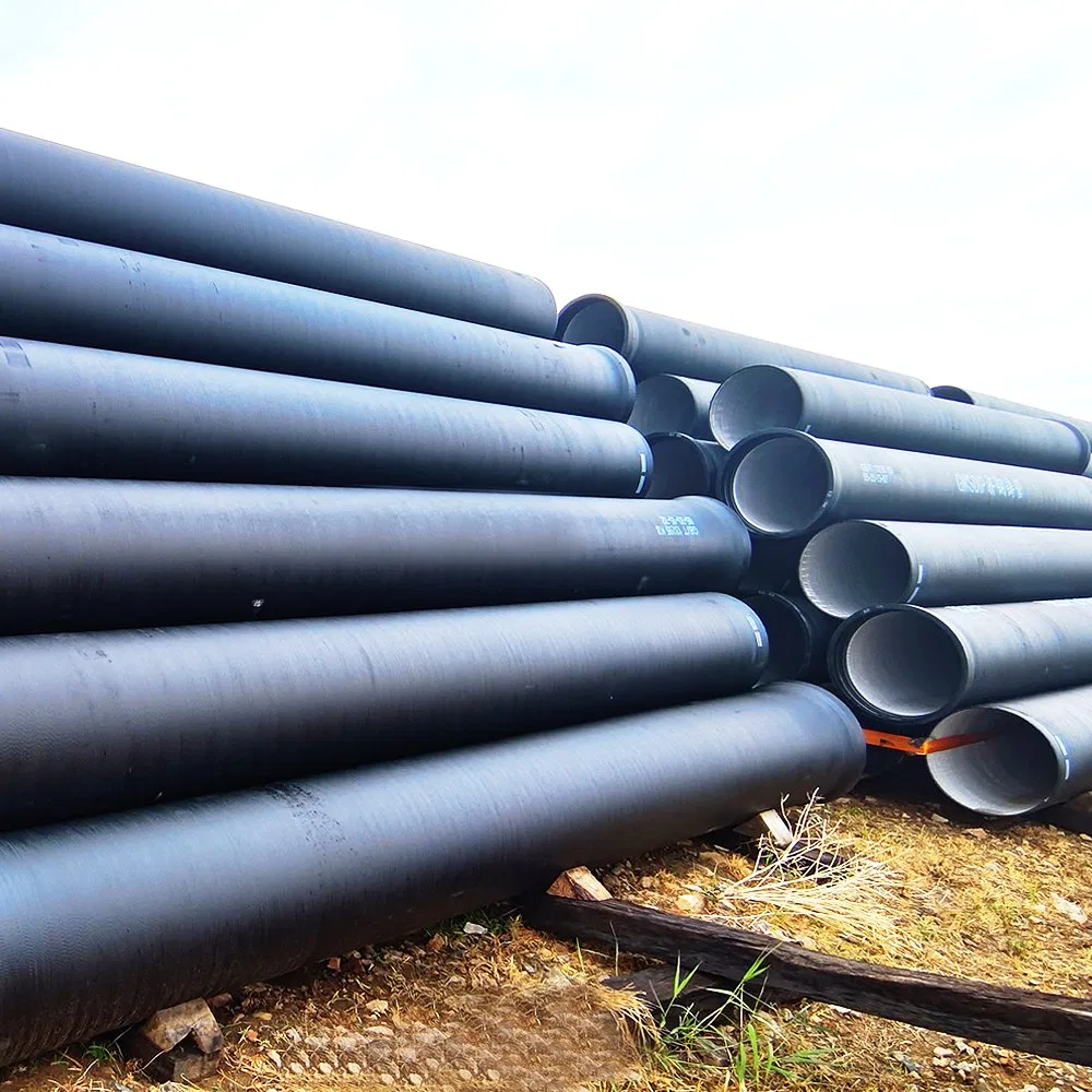 Drink Water Supply Pipelines DN300 DN400 DN1000 Self-Anchored Water Pressure Iron Round Ductile Pipes