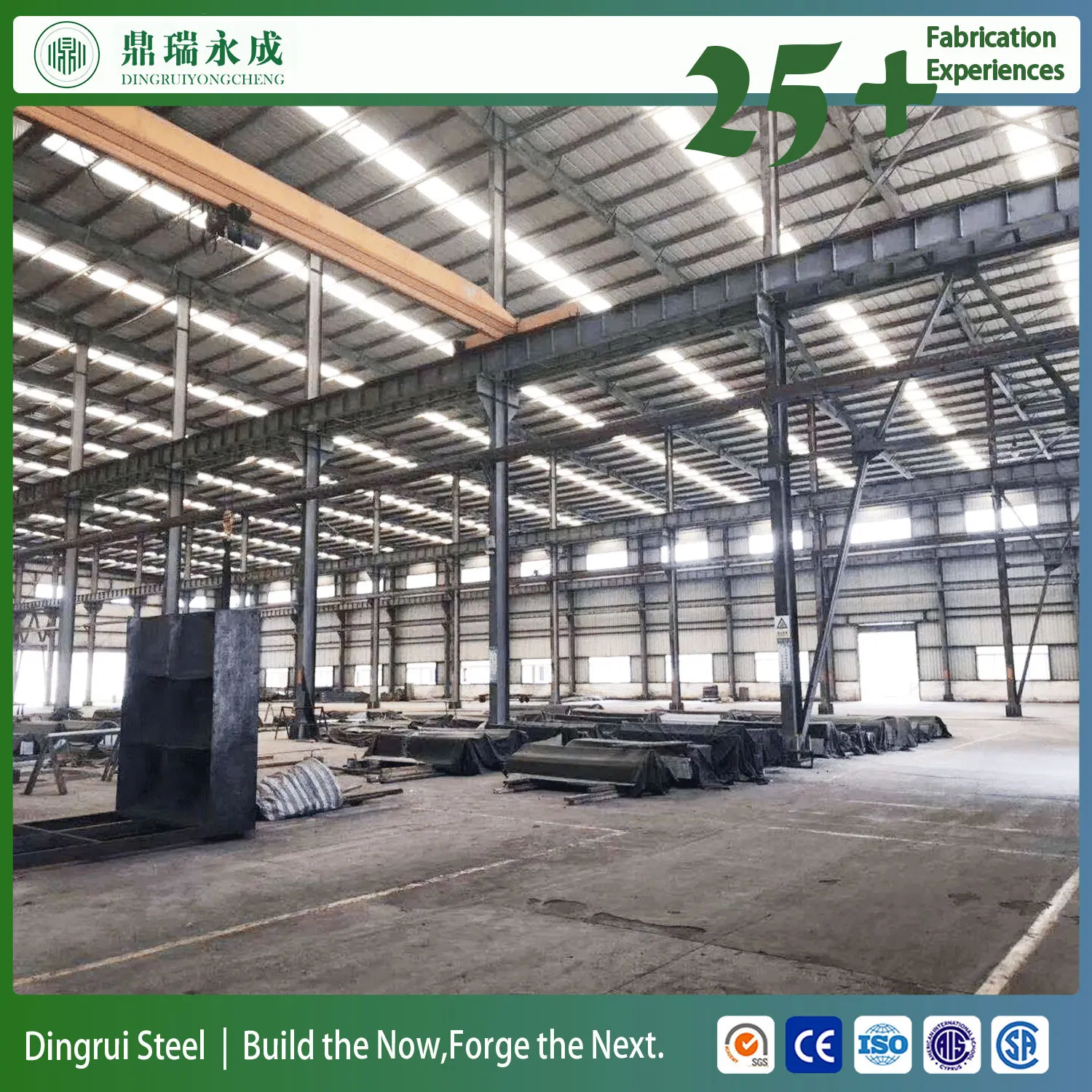 Metal Building Material Light Weight Steel Frame Structure Prefabricated Warehouse High-Quality Steel Frame Structures for Efficient Warehousing Solutions