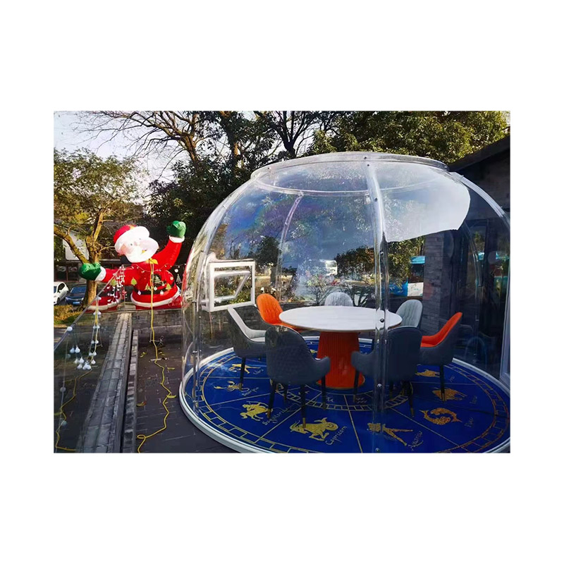 360° Transparent Room Windproof Insulation PC Star Room Outdoor Restaurant Homestay Bubble Room Camping Tent