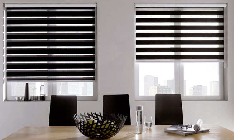 Sunshade and Light Adjustment Zebra Blind Create Shadow World for You
