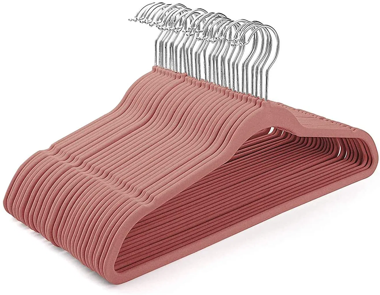 Вельветовые вешалки для одежды Heavy Duty, нескользящие