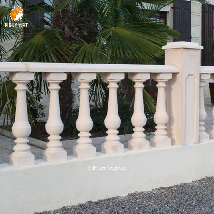 Stone Railing Marble Granite Baluster Balustrade Handrail