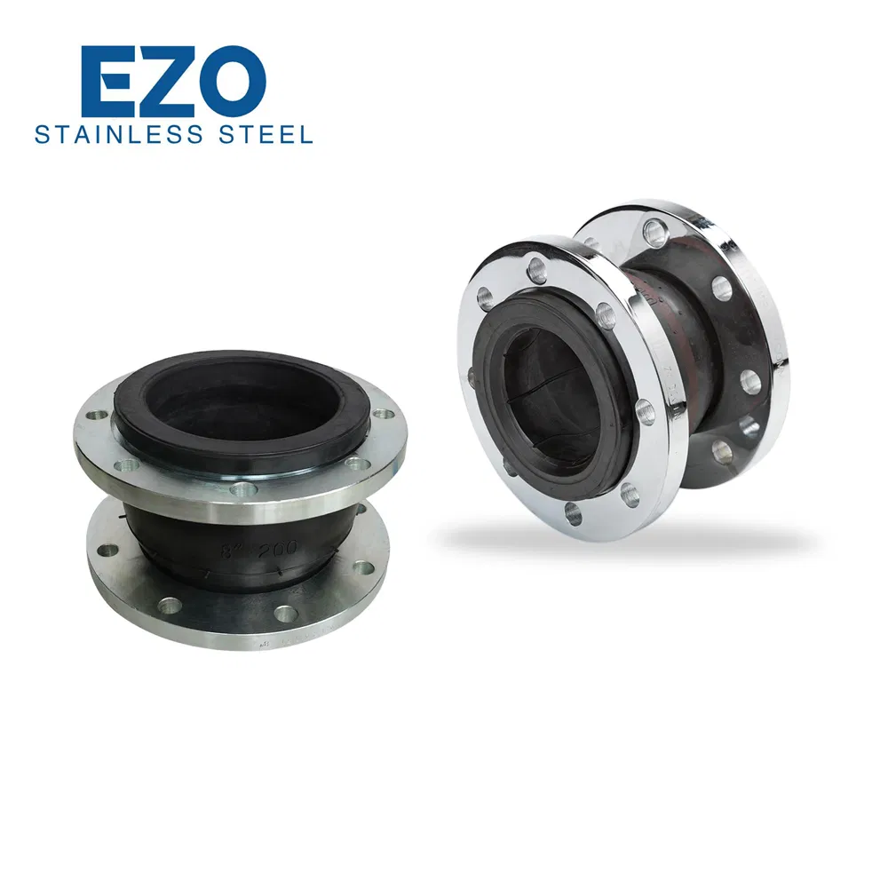 SS304 FDA Grade Customizable Proline Transflex EPDM Rubber Bellow Expansion Joint