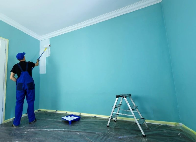 Disposable Painting Tarps Paint Drop Cloth