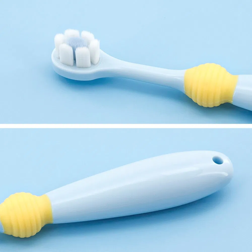 Manufacturer Custom Logo Massage Gums Children Cartoon Toothbrush