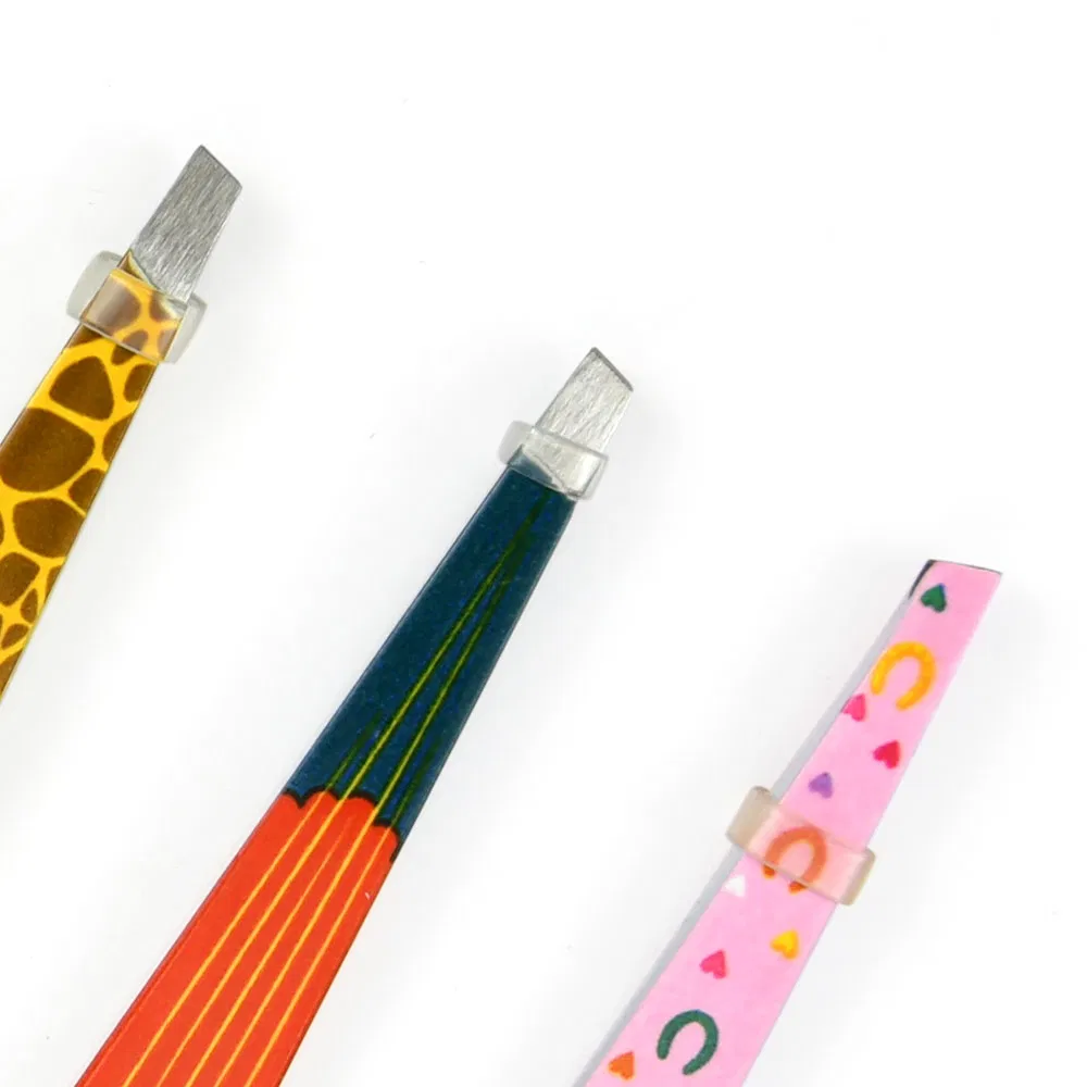 Eyelash Tool Cute Eyebrow Tweezers in Animal Shape for Girls