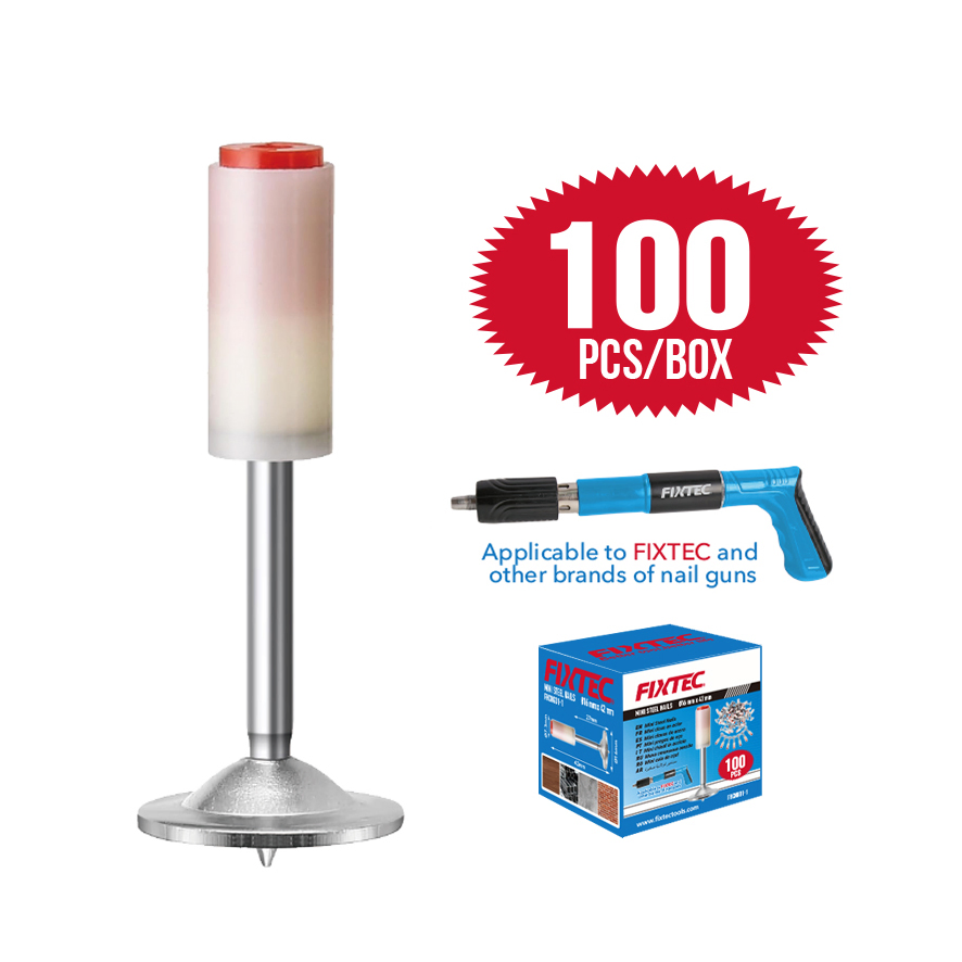 Гвозди для пневмопистолета Fixtec 27мм, 100 шт