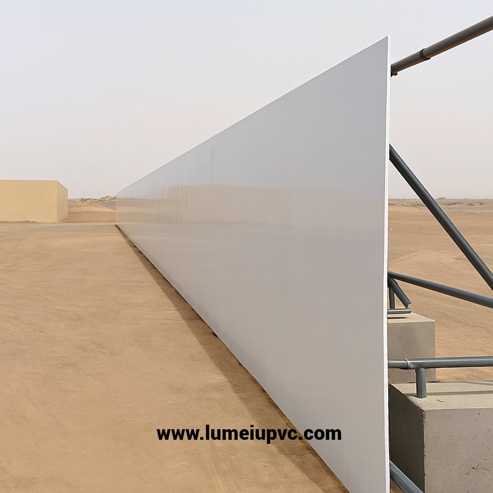 Construction PVC Fence Panel Temporary Fencing Hoarding