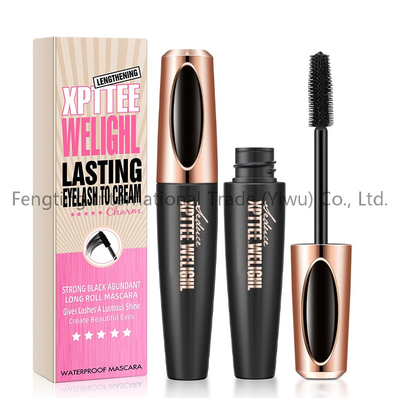 Create Your Own Brand Unique Makeup Wholesale Keratin Vegan 4D Fiber Eyelashes Mascara Private Label with Lash Growth Serum