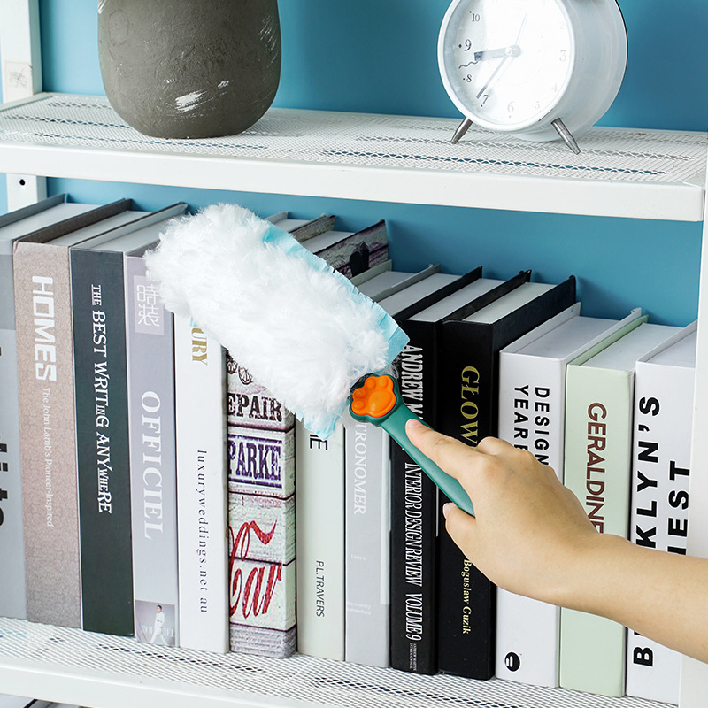 Esun Multi-Surface Duster Kit with Handle and Refill Duster for Home Cleaning