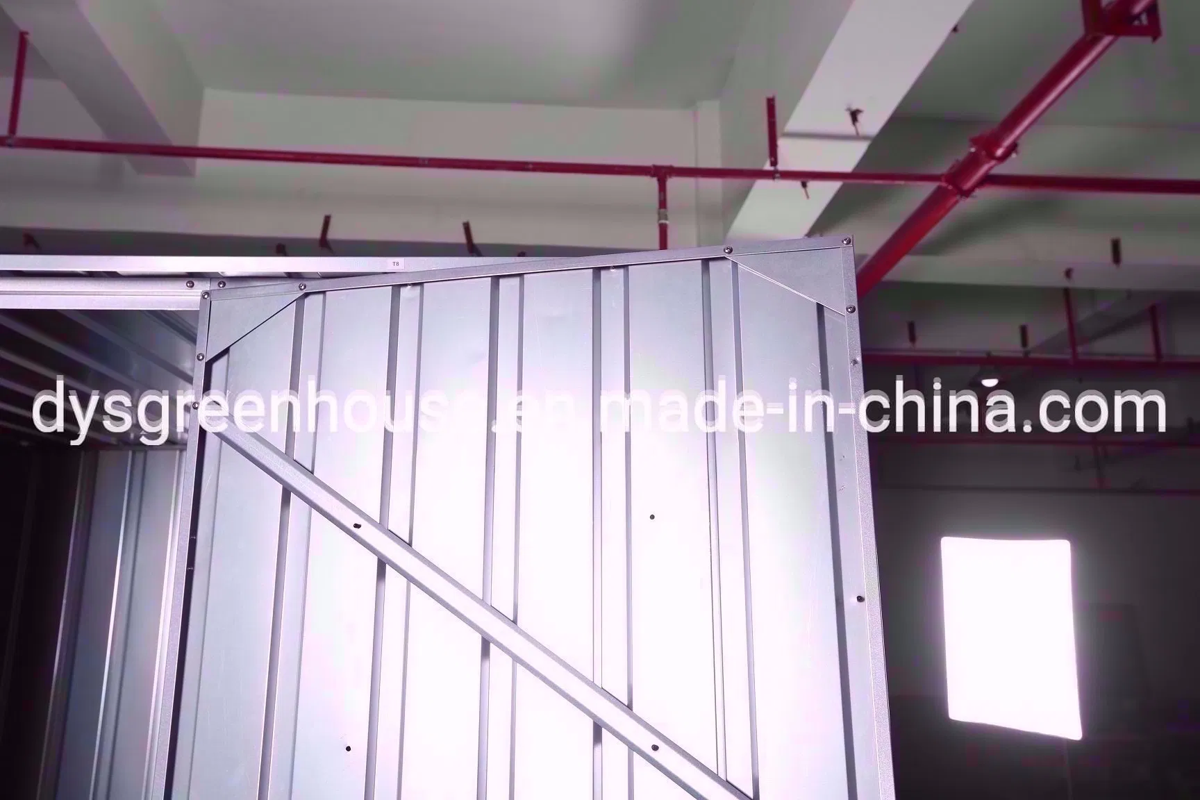 Made in China Easily Assembled Waterproof Metal Garden Shed (RDS2618-G2)