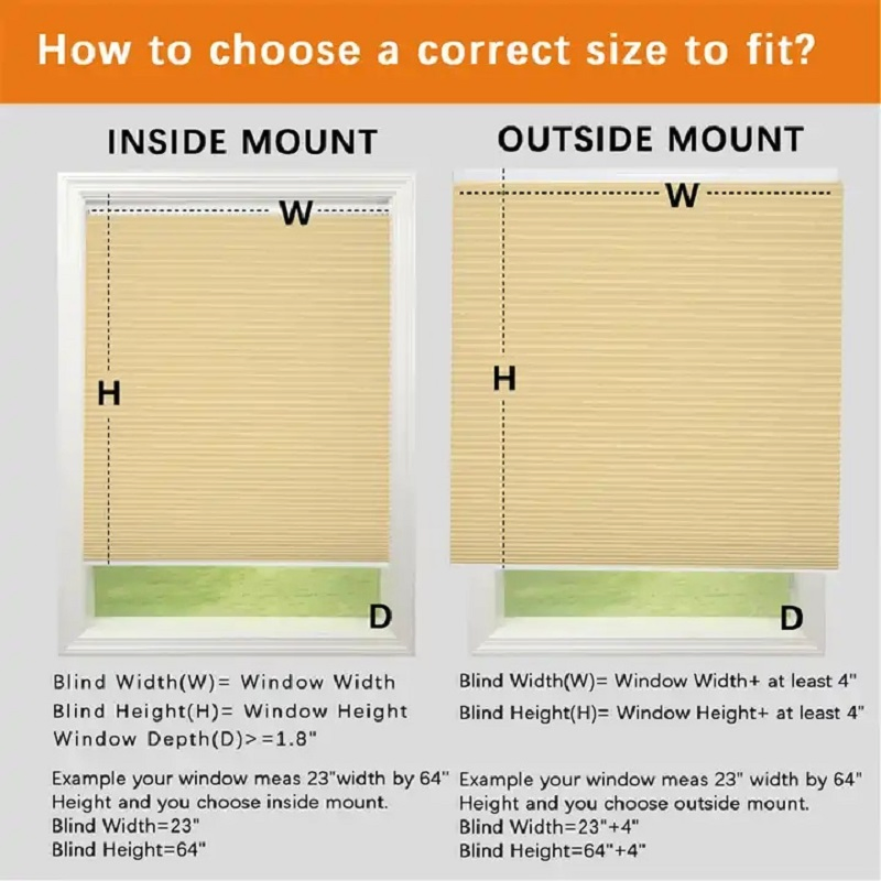 Top Down Bottom up Honeycomb Blinds Cellular Blinds