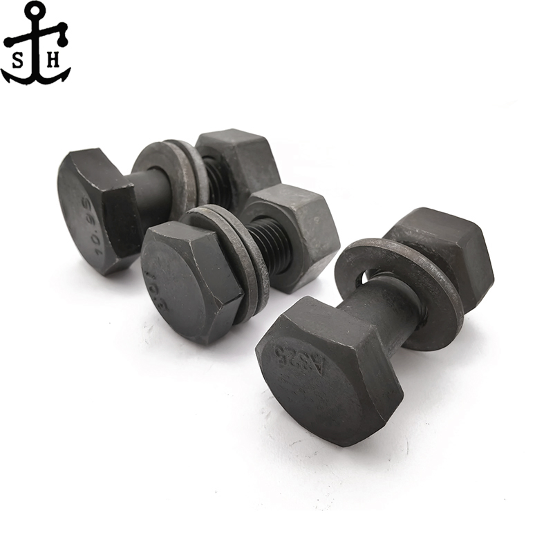 Standard ASTM A325 A490 Hex Bolt for Steel Structure Made in China