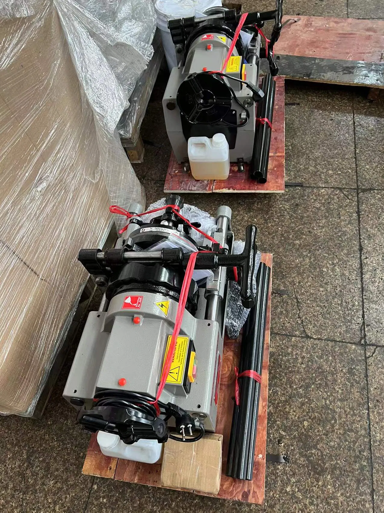 Automatic 1100W High Efficient 2 Inch Pipe Threader Machine