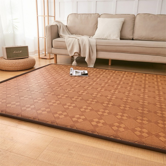 Non-Toxic Memory Foam Cushion Carpet Anti-Slip Japanese Tatami Mat for Children's Play Area Washable Suitable for Summer