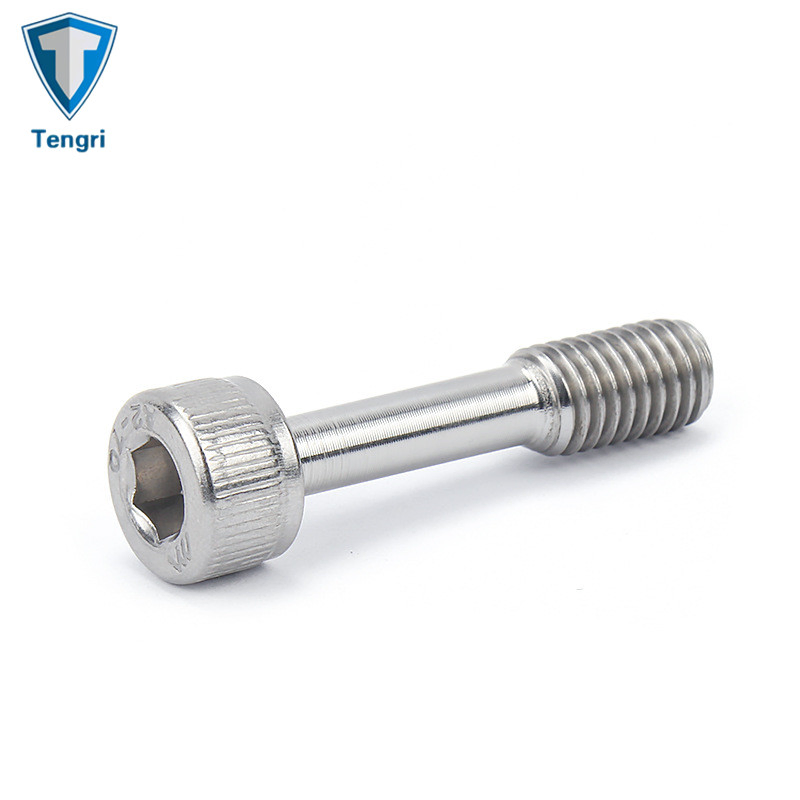 Stainless Steel Reamer Bolt Hex Socket Bolts Chess Head Captive Bolt with Knurling