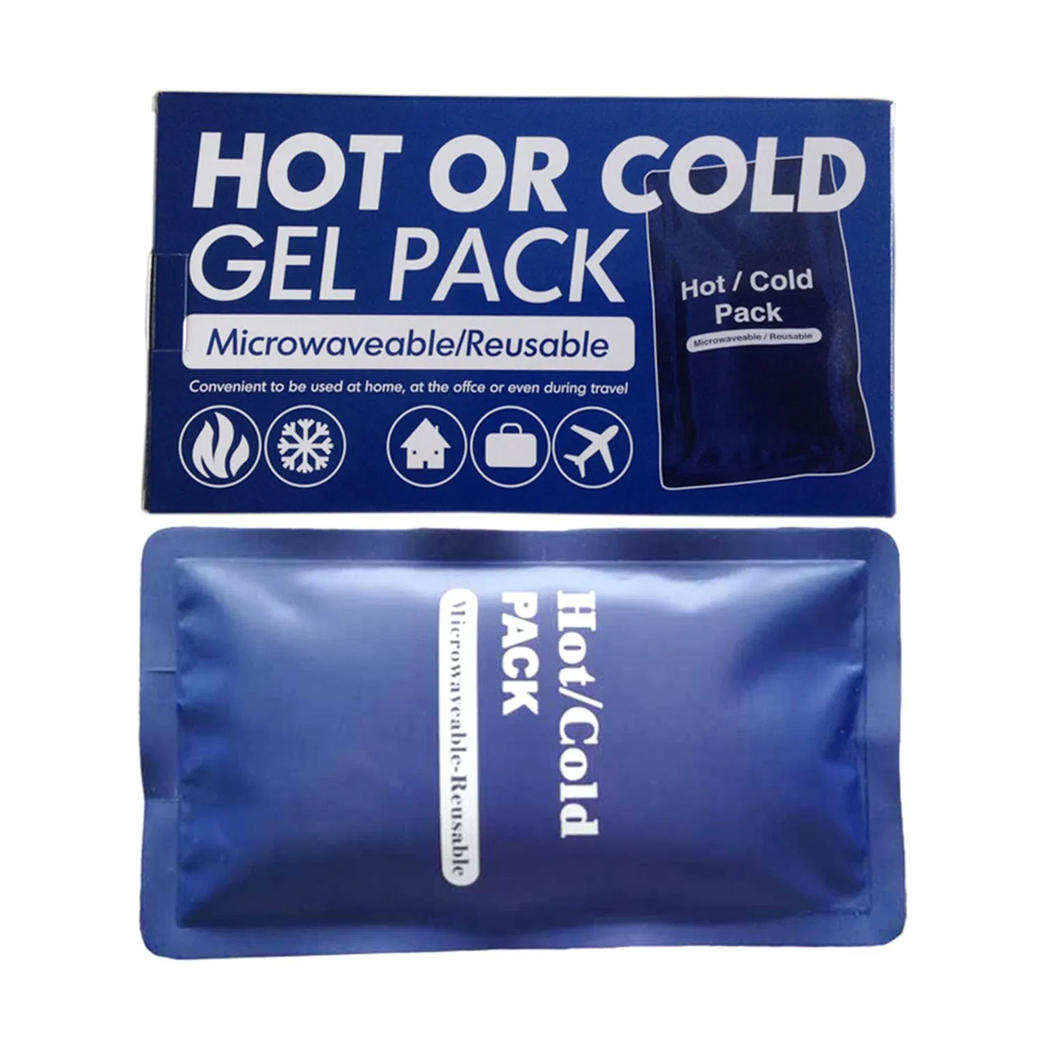 OEM Welcome Reusable Hot Cold Therapy Gel Pack Ice Pack for Muscle Ache, Pain Relief, Food Storage