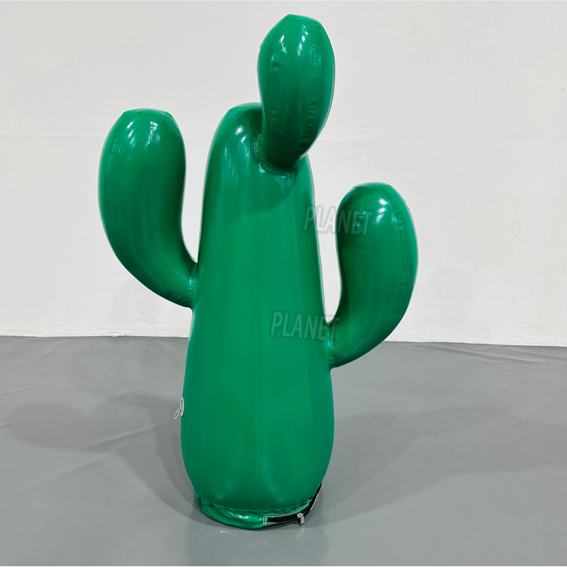 Portable Inflatable Cactus Model for Decoration