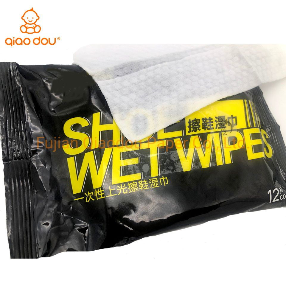 Direct Factory Supplier Disposable Quick Cleaning Wet Wipes for Shoe