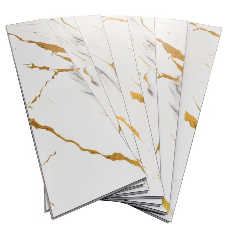 Водостойкий клик-замок SPC ламинат 4мм под дуб