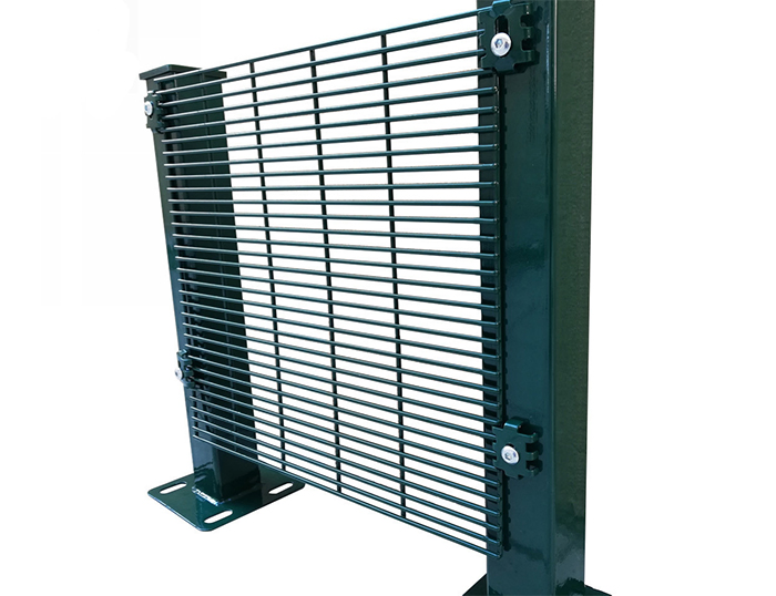 358 High Security Anti Climb Fence Welded Wire Mesh Steel Fence Panel