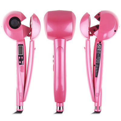 Use Easy Curling Hair LCD Display Professional Automatic Hair Curler Irons
