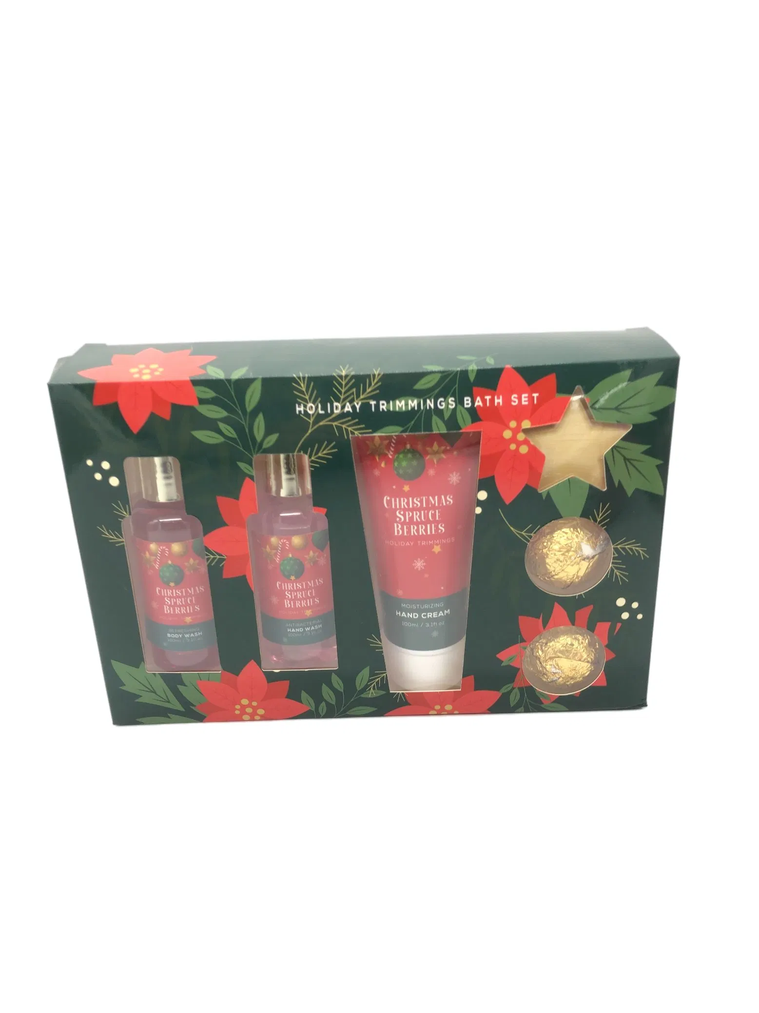 Pampering Bath Care Set with Shampoo, Scrub, and Lotion