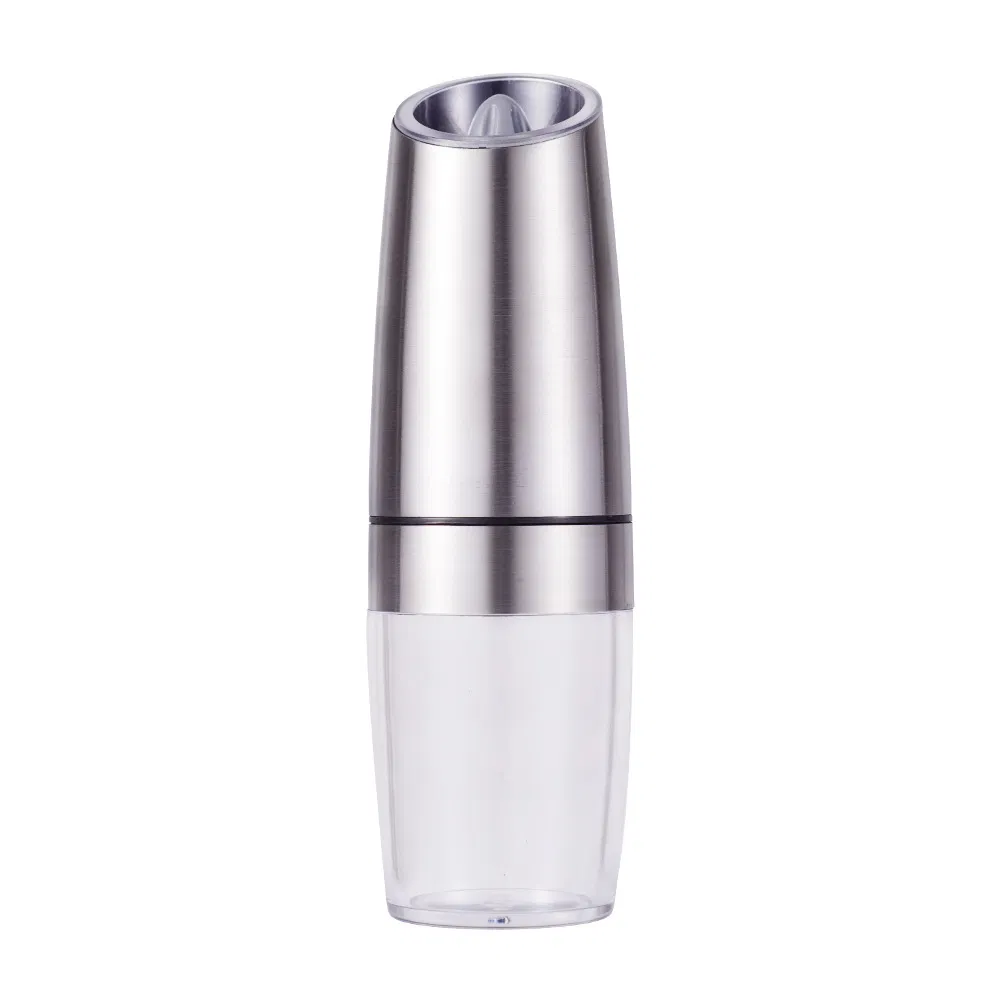 Home and Kitchen 4 Batteries Automatic Electric Pepper and Salt Grinder with Blue LED