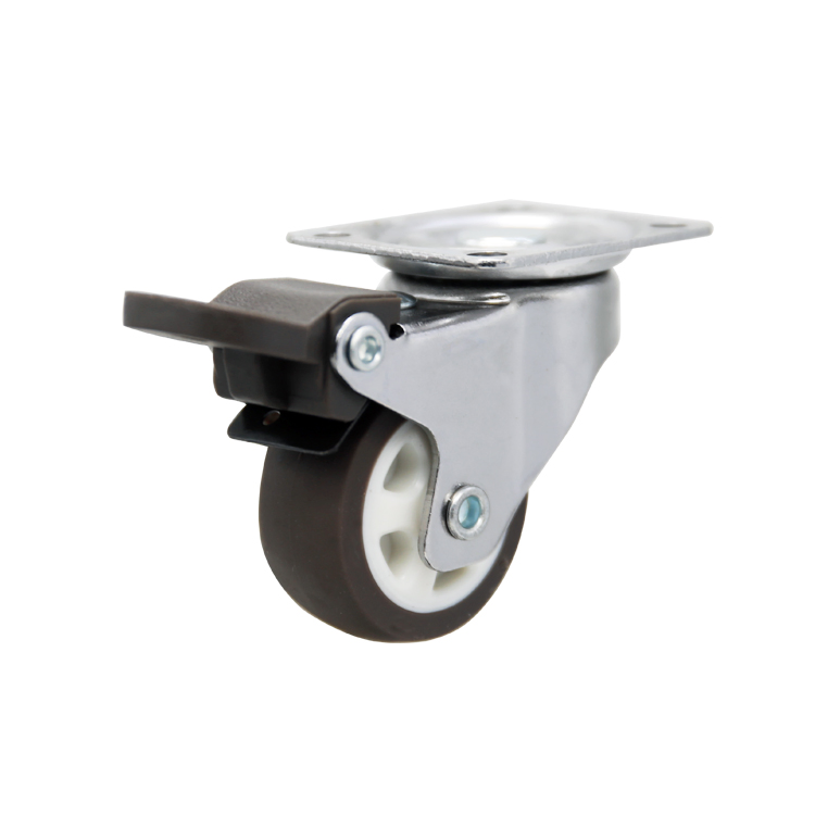 Fix Customized Heavy PU Light Duty TPR Caster Wheel with Good Price