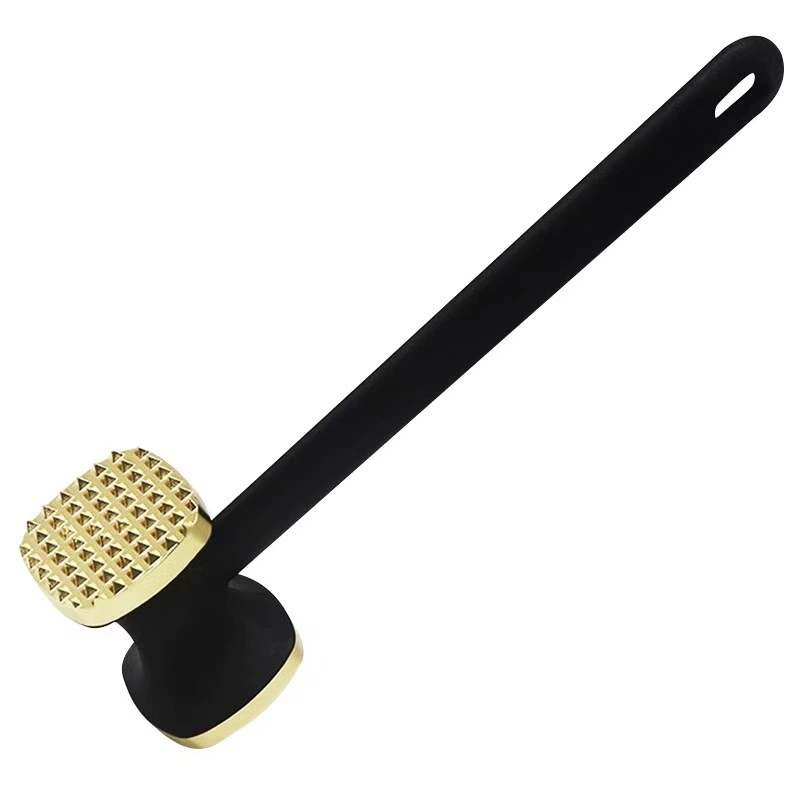 Zinc Alloy Square Meat Hammer Garlic Hammer Steak Meat Hammer