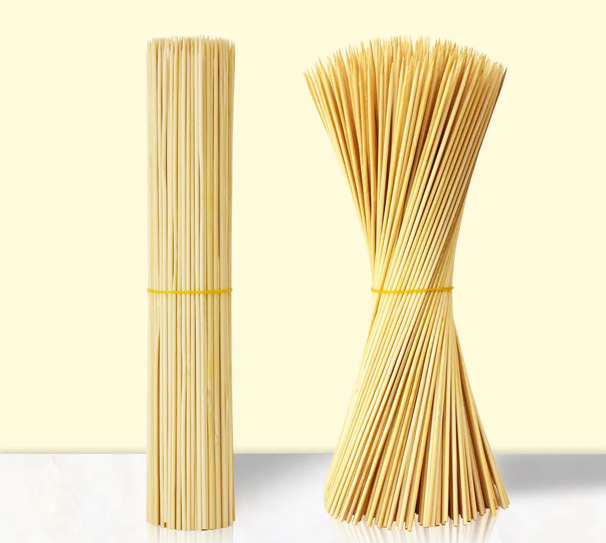 Cocktail Picks Disposable Babecue Thin Bamboo Fruit Toothpick